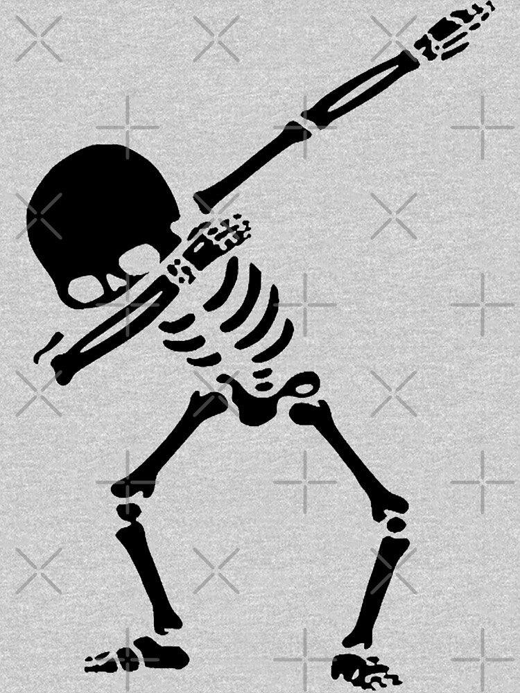 Dabbing Skeleton by RagnarokDesigns T-Shirts, Hoodie, Sweatshirt | BlankRebels.com (Image 3)