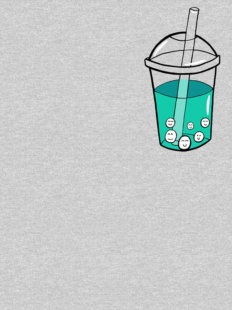 Bubble Tea Turquoise | Boba Tea  | Bubble Tea Gift | Tapioca Balls | Cute Boba Tea by lozo828 T-Shirts, Hoodie,... (Image 3)