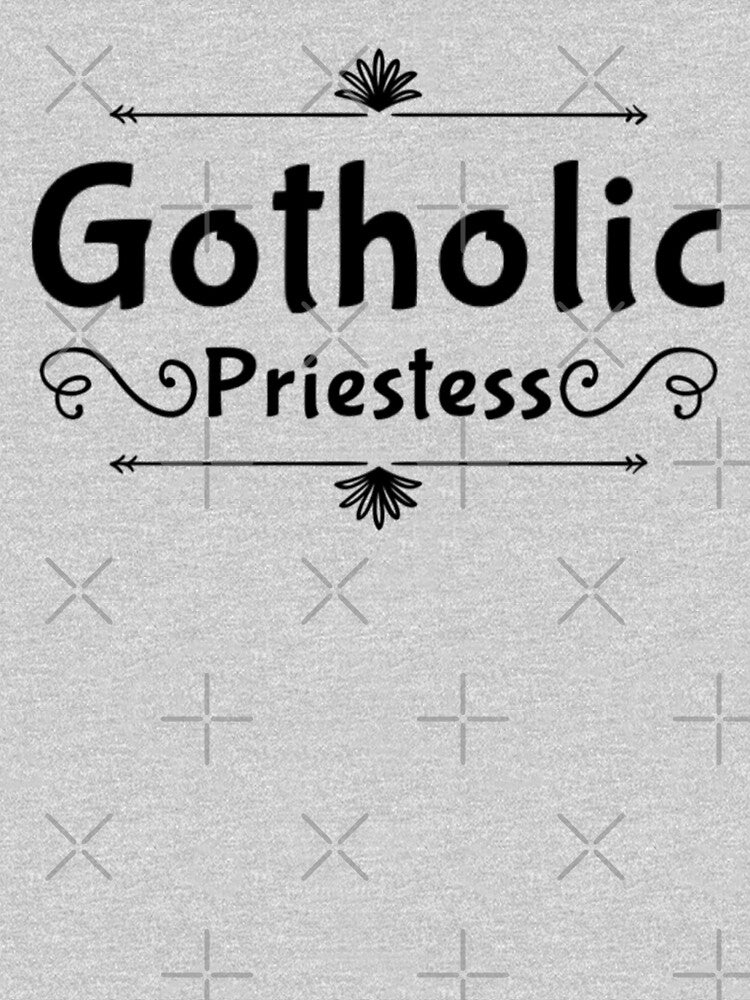 Gotholic Priestess by Ravenvine T-Shirts, Hoodie, Sweatshirt | BlankRebels.com (Image 3)