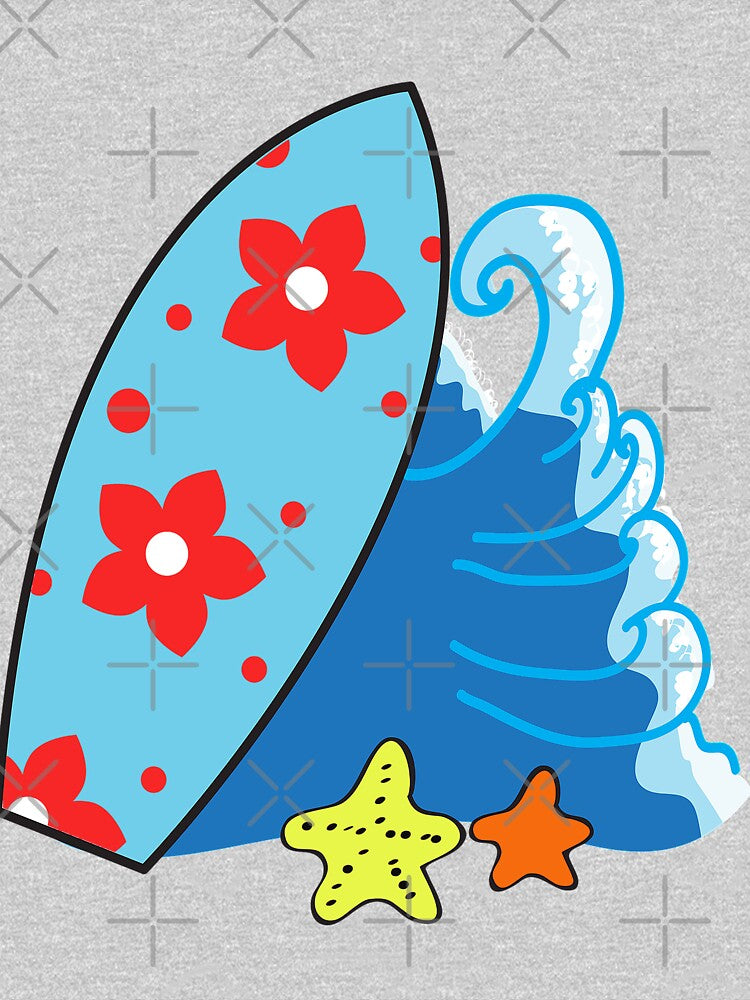 blue ocean waves by virilamissa T-Shirts, Hoodie, Sweatshirt | BlankRebels.com (Image 3)