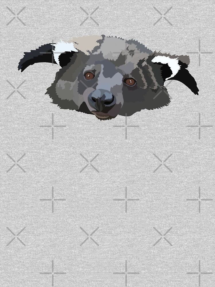 B is for Binturong,Binturong Illustration – Curious and Unique Southeast Asian Mammal Artwork by... (Image 3)