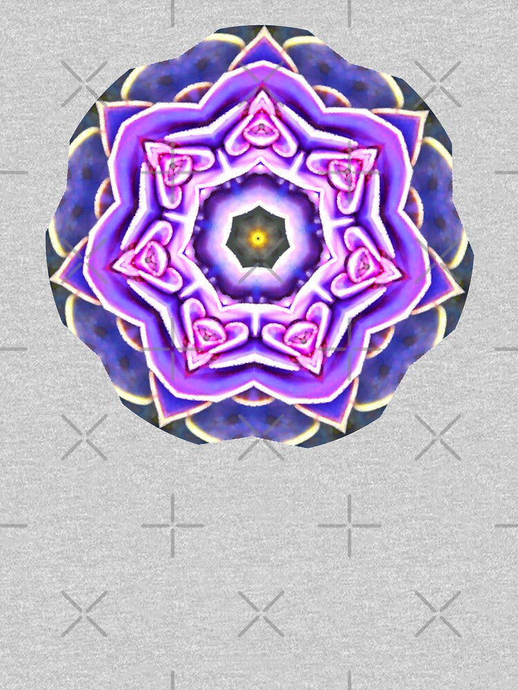 Sapphire Mandala by Blu Happiness T-Shirts, Hoodie, Sweatshirt | BlankRebels.com (Image 3)