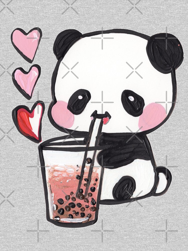 Panda Bubble Tea by RheaRealm T-Shirts, Hoodie, Sweatshirt | BlankRebels.com (Image 3)