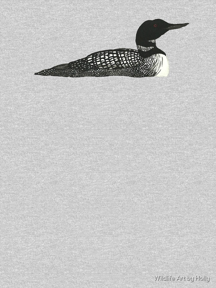 Common Loon by Wildlife Art by Holly