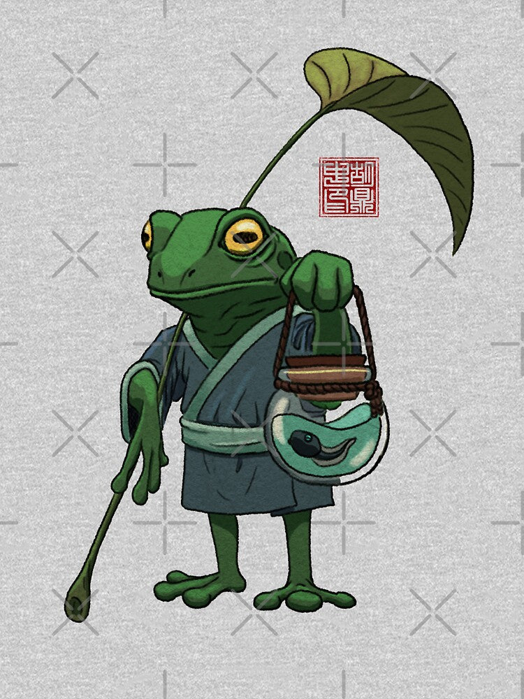 A Frog and His Son by DingHuArt T-Shirts, Hoodie, Sweatshirt | BlankRebels.com (Image 3)