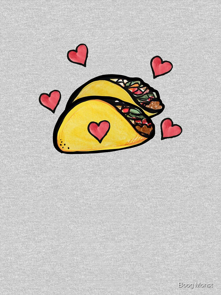 Taco Love by Boog Monst T-Shirts, Hoodie, Sweatshirt | BlankRebels.com (Image 3)