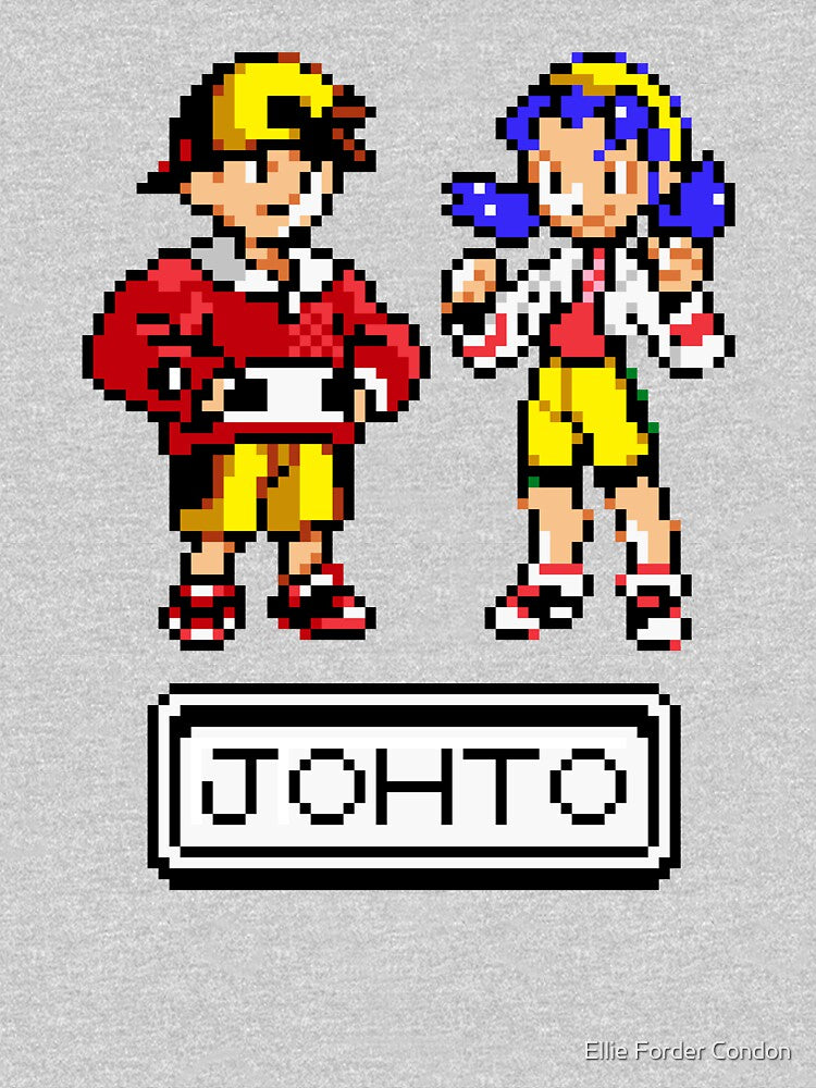 Johto Trainers by Ellie Forder Condon T-Shirts, Hoodie, Sweatshirt | BlankRebels.com (Image 3)
