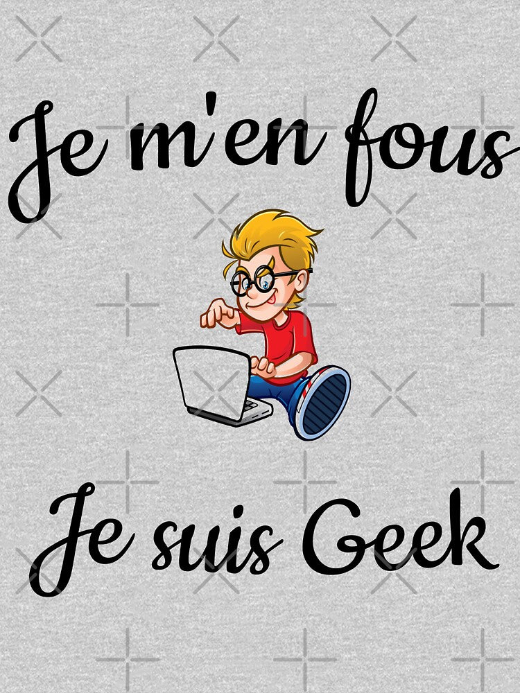I don't care I'm Geek by Sandydesign T-Shirts, Hoodie, Sweatshirt | BlankRebels.com (Image 3)