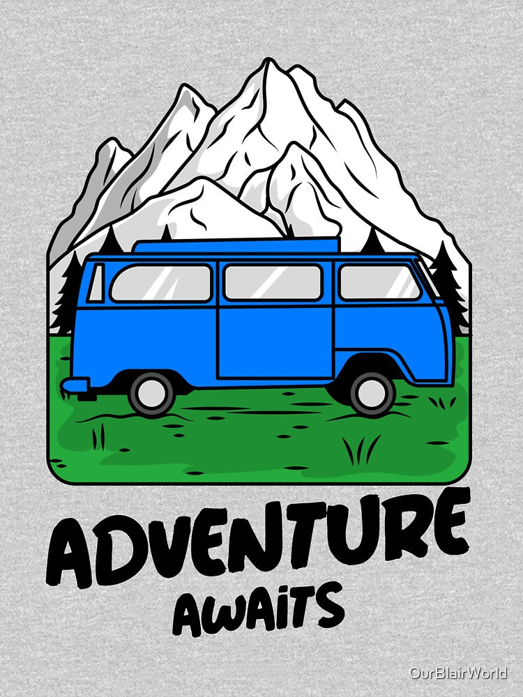 Adventure awaits - Van Life by OurBlairWorld T-Shirts, Hoodie, Sweatshirt | BlankRebels.com (Image 3)