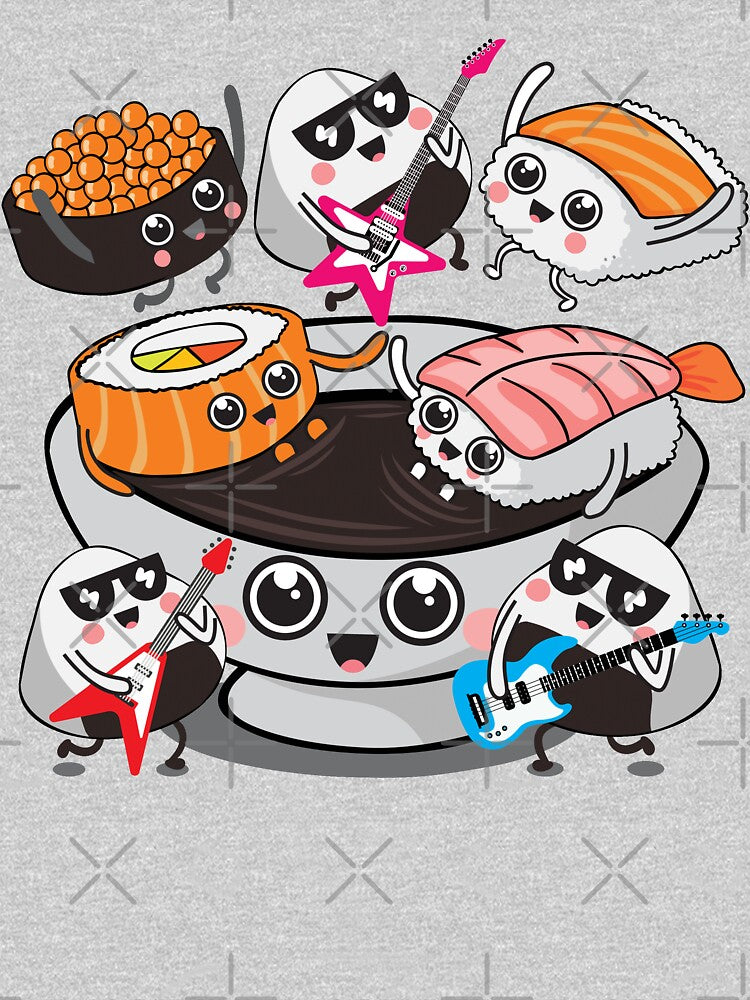 Sushi Rocks! by plushism T-Shirts, Hoodie, Sweatshirt | BlankRebels.com (Image 3)