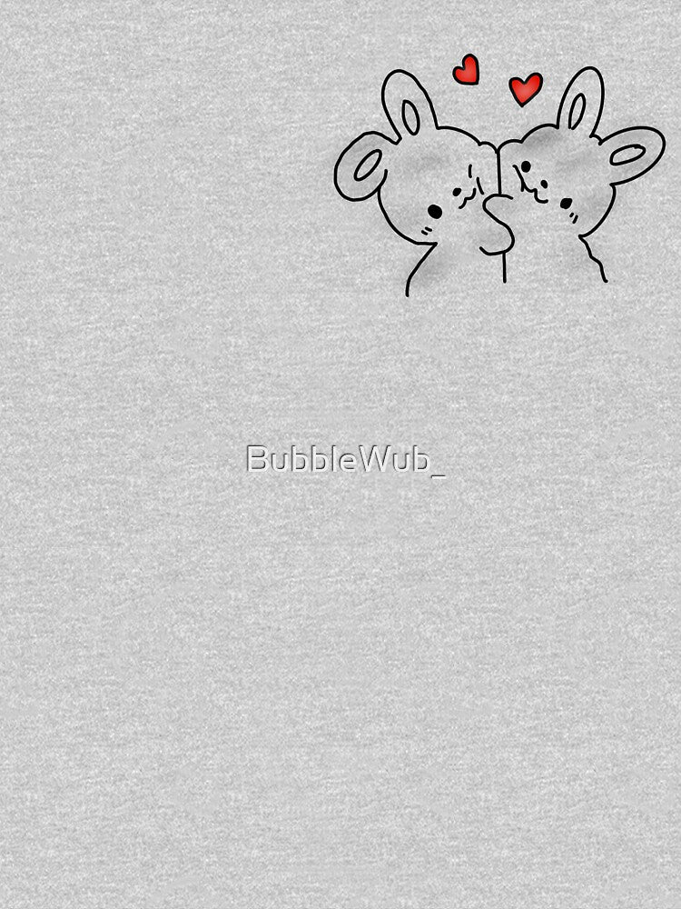cute couple by BubbleWub_ T-Shirts, Hoodie, Sweatshirt | BlankRebels.com (Image 3)
