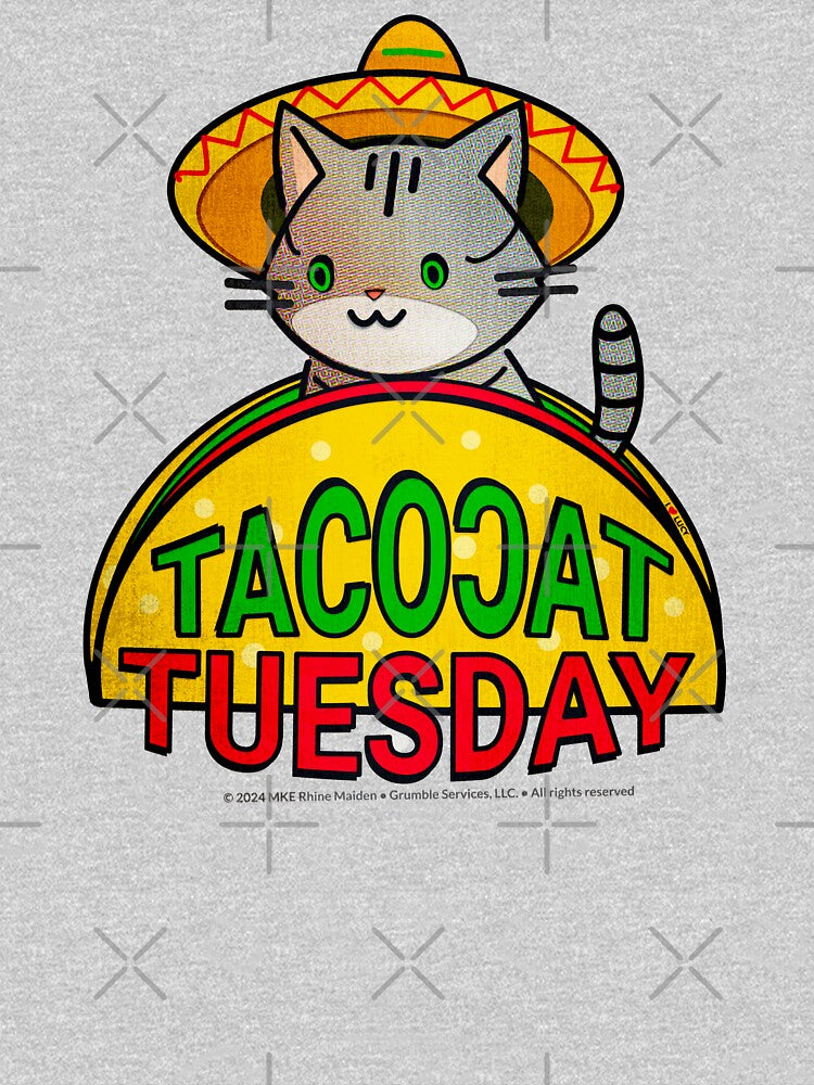 TacocaT Tuesday by MKE Rhine Maiden  •  Grumble Services, LLC. T-Shirts, Hoodie, Sweatshirt | BlankRebels.com (Image 3)