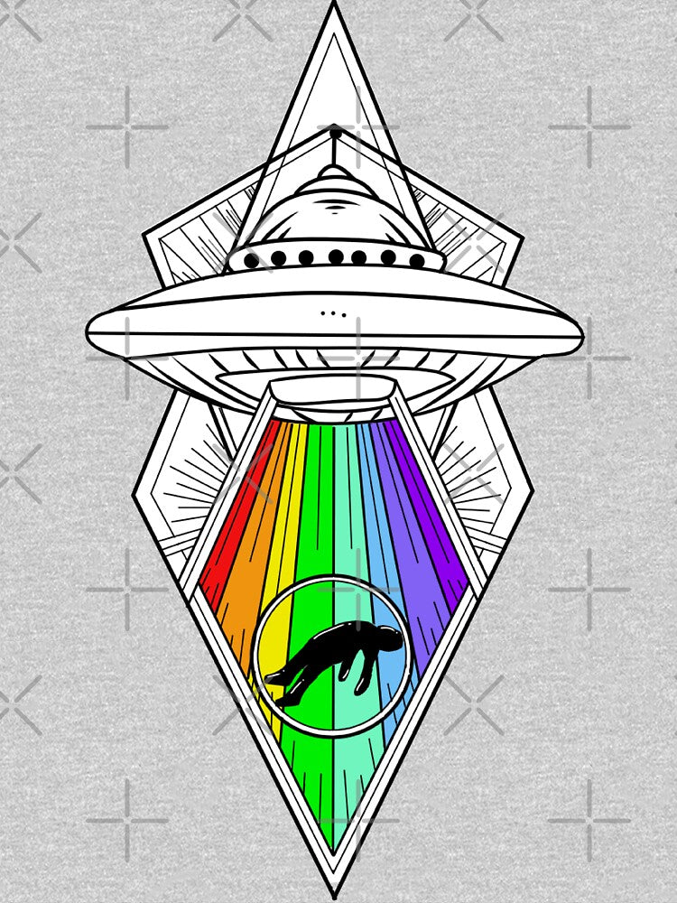 Gay UFO by ScreamingAtSquirrels T-Shirts, Hoodie, Sweatshirt | BlankRebels.com (Image 3)