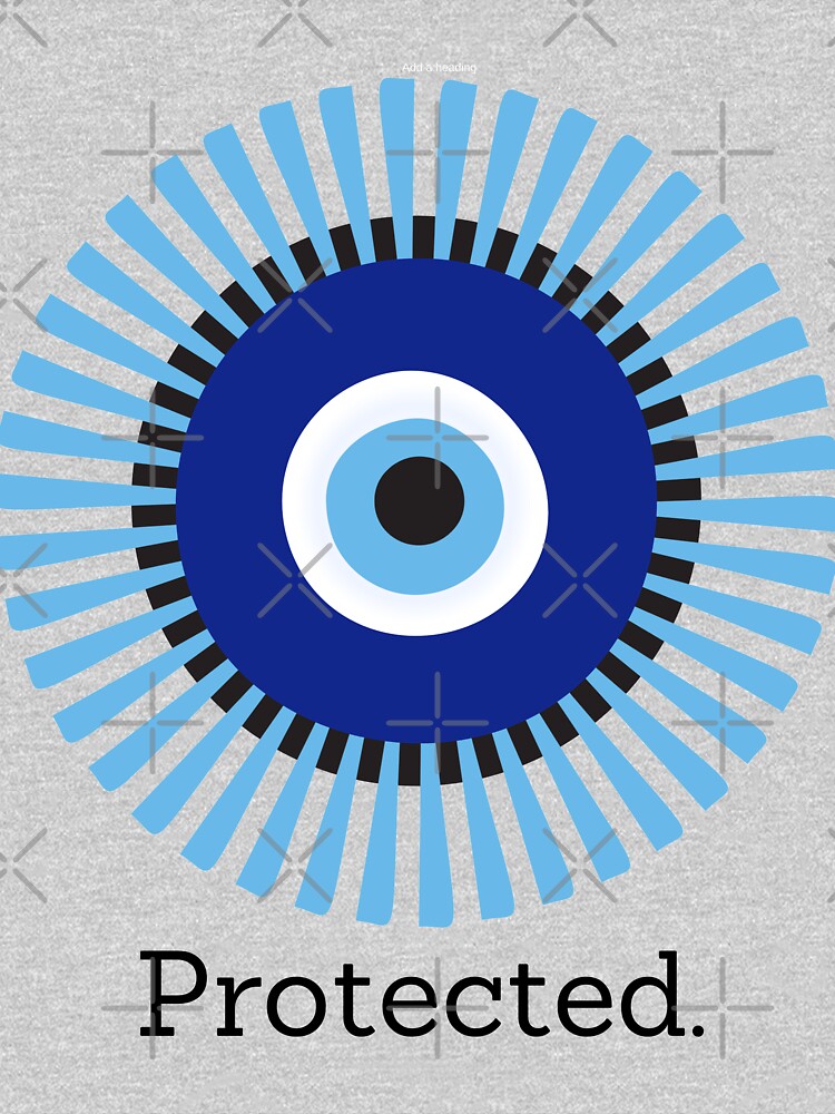 Evil Eye Protection - Social Media by H  Schneiter T-Shirts, Hoodie, Sweatshirt | BlankRebels.com (Image 3)