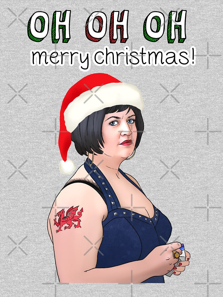 Nessa merry Christmas by Splendid Scibbles T-Shirts, Hoodie, Sweatshirt | BlankRebels.com (Image 3)