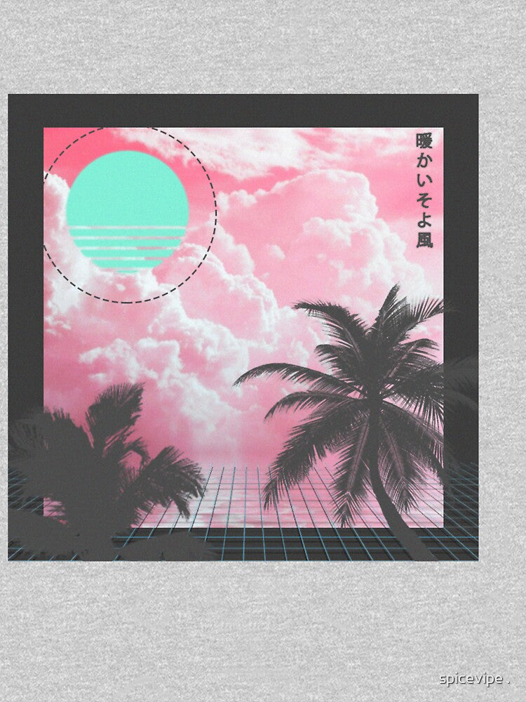 vaporwave aesthetic by spicevipe . T-Shirts, Hoodie, Sweatshirt | BlankRebels.com (Image 3)