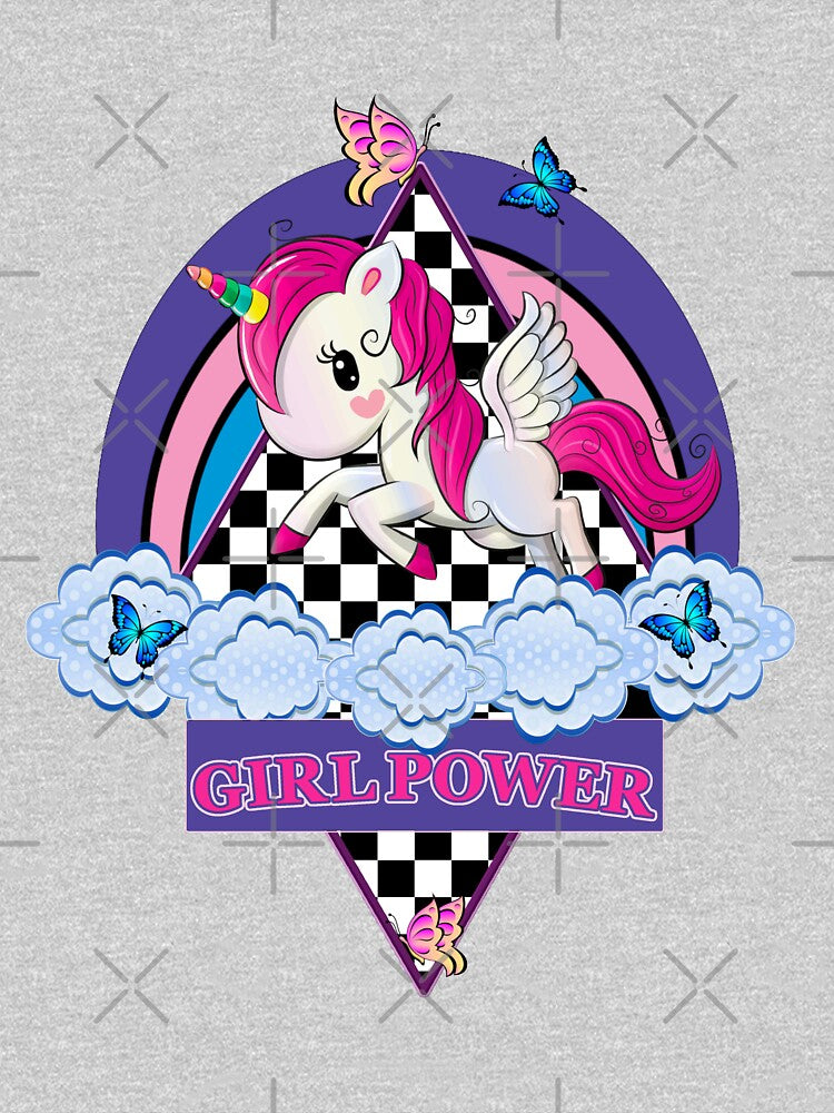 Unicorn Girl Power by Ellesson T-Shirts, Hoodie, Sweatshirt | BlankRebels.com (Image 3)