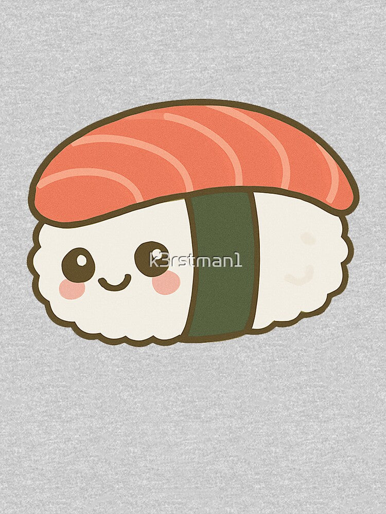 Kawaii Sushi – Cute Japanese Food Art by k3rstman1 T-Shirts, Hoodie, Sweatshirt | BlankRebels.com (Image 3)