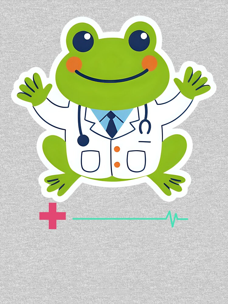 Cute Cottagecore Frog With Job Illustration by MarcelooArt T-Shirts, Hoodie, Sweatshirt | BlankRebels.com (Image 3)