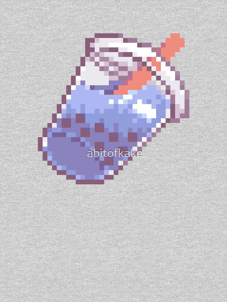 pixel blueberry boba tea by abitofkake T-Shirts, Hoodie, Sweatshirt | BlankRebels.com (Image 3)