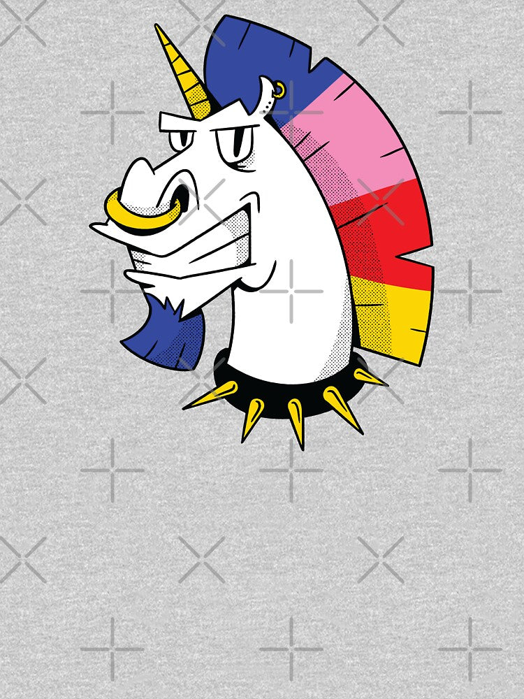 Rainbow Unicorn Punk Rock by MadMando T-Shirts, Hoodie, Sweatshirt | BlankRebels.com (Image 3)