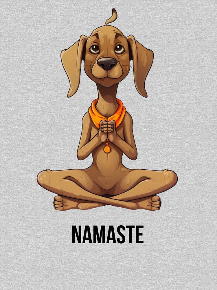 Dog Yoga - Namaste by SunnMoonHB T-Shirts, Hoodie, Sweatshirt | BlankRebels.com (Image 3)