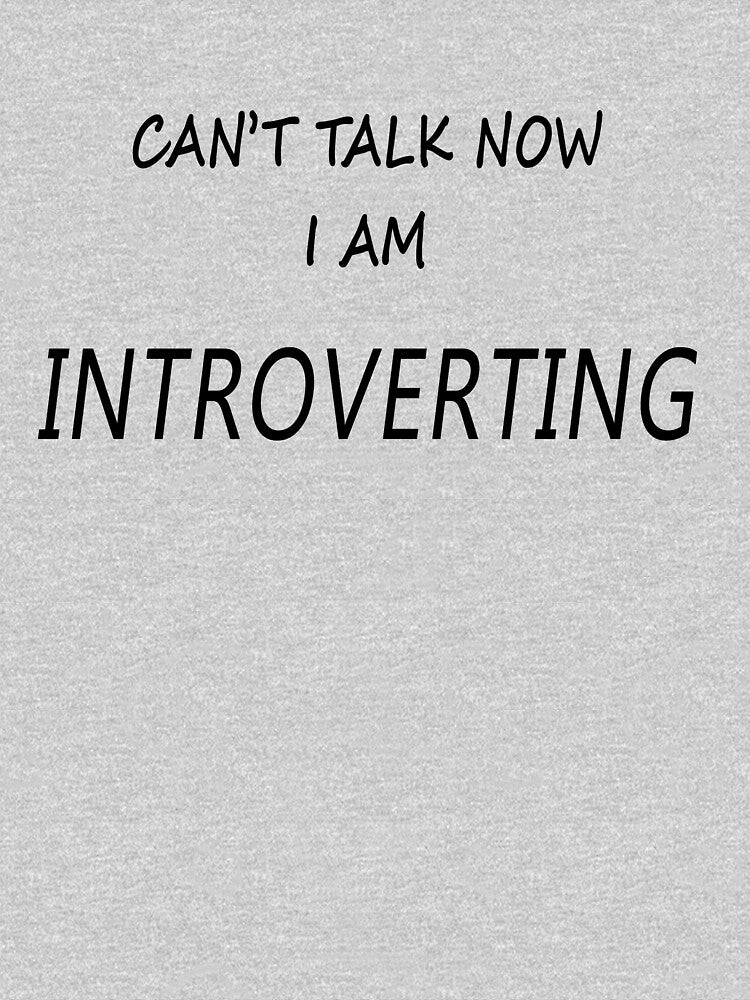 Can'T Talk Now I Am Introverting T-Shirts, Hoodie, Sweatshirt