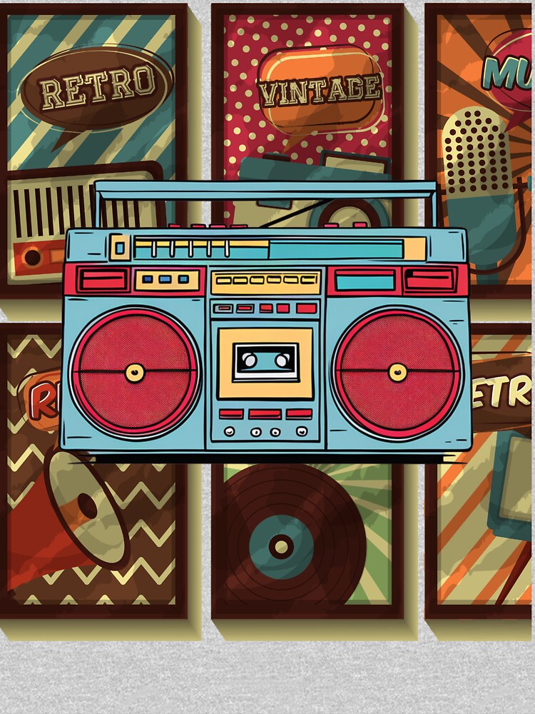 Music Retro Dj Music by MarcelooArt T-Shirts, Hoodie, Sweatshirt | BlankRebels.com (Image 3)