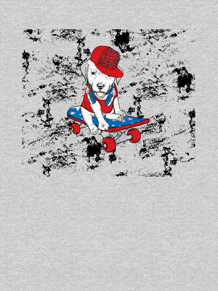 dog skateboarding ,skateboard by grickodd T-Shirts, Hoodie, Sweatshirt | BlankRebels.com (Image 3)