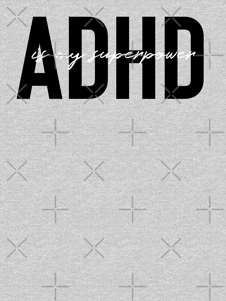 Adhd is my superpower by Fatamimosh T-Shirts, Hoodie, Sweatshirt | BlankRebels.com (Image 3)