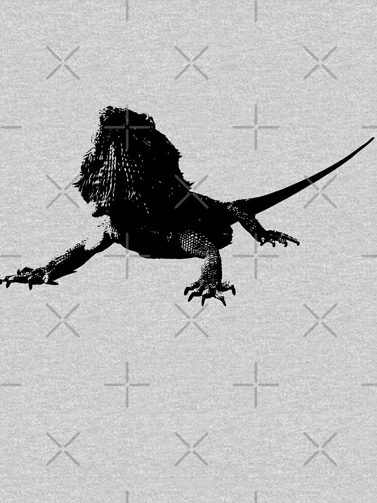 Bearded Dragon - Little Dinosaur - Cool Reptile Pet Graphic by DesignByLeo T-Shirts, Hoodie, Sweatshirt (Image 3)