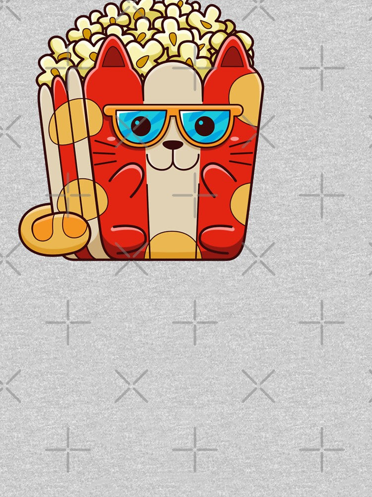 Yummy Cute Cat Kawaii Popcorn by PosterpartyCo T-Shirts, Hoodie, Sweatshirt | BlankRebels.com (Image 2)