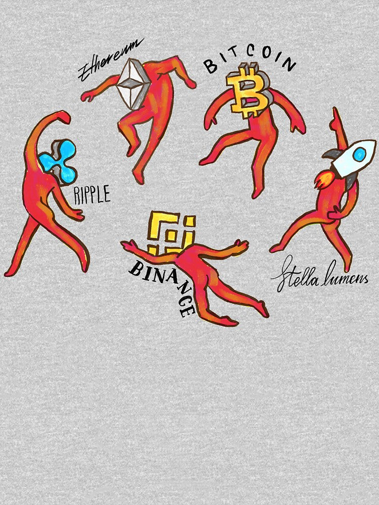 Dance with Cryptocurrency. by johnnyjoy1910 T-Shirts, Hoodie, Sweatshirt | BlankRebels.com (Image 3)