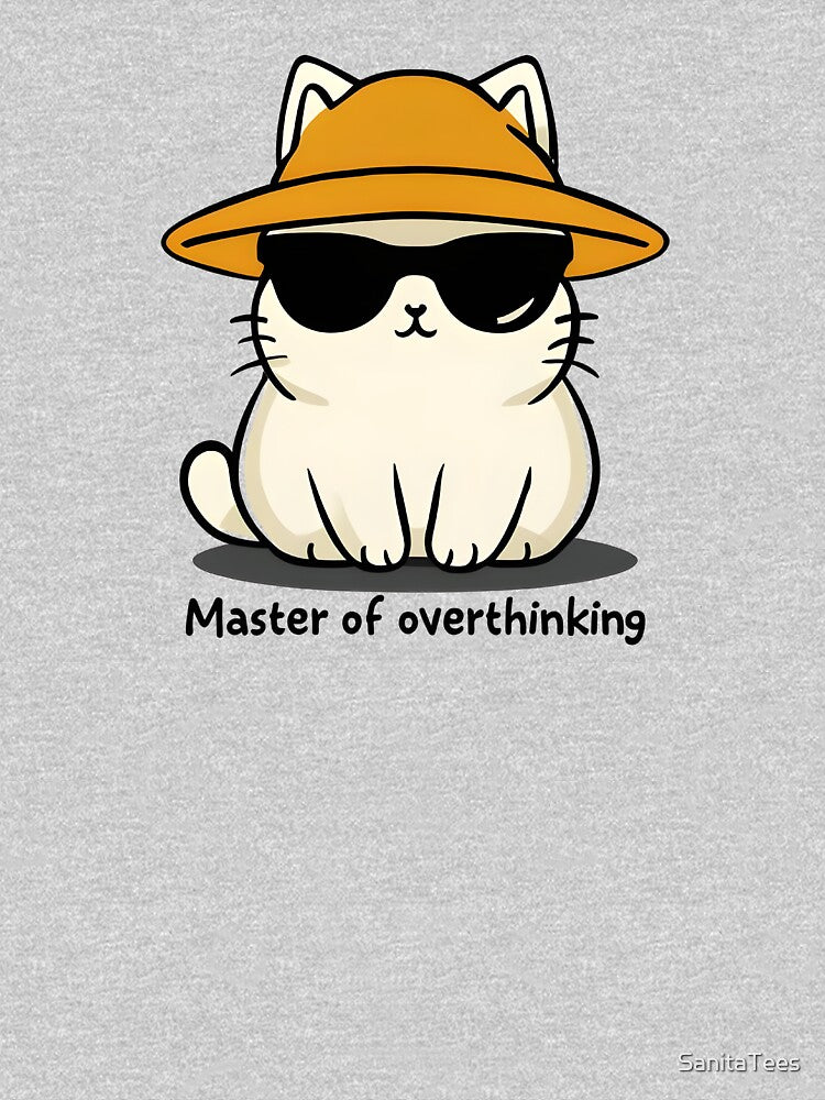 Master of overthinking by Ink & Fabric T-Shirts, Hoodie, Sweatshirt | BlankRebels.com (Image 3)