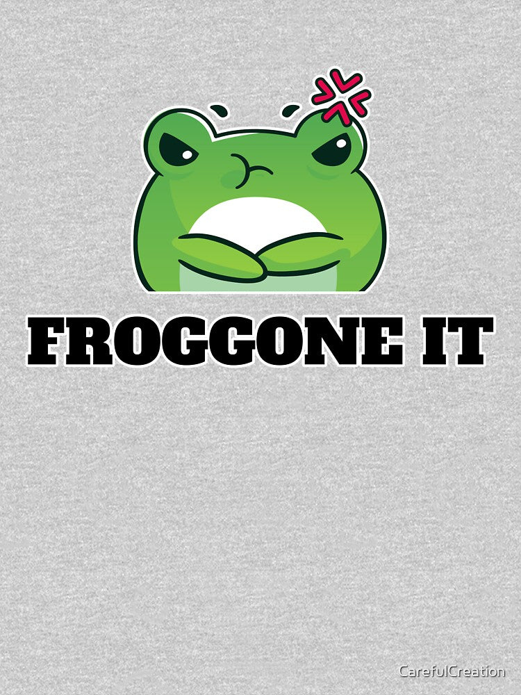 FROGGONE IT angry frog design by CarefulCreation T-Shirts, Hoodie, Sweatshirt | BlankRebels.com (Image 3)