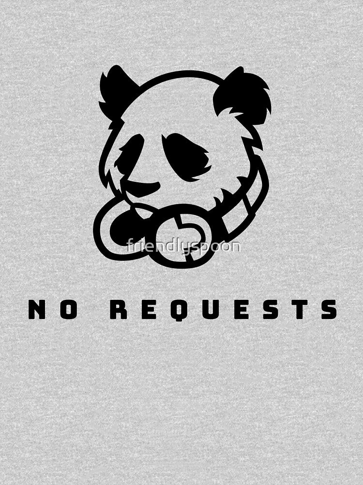 Panda DJ: No Requests by friendlyspoon T-Shirts, Hoodie, Sweatshirt | BlankRebels.com (Image 3)