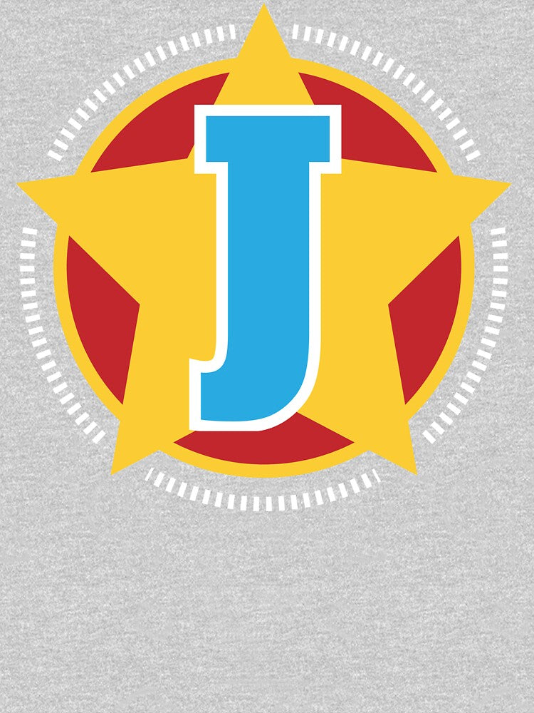 Superhero Letter J. Star and stripes by mgulin T-Shirts, Hoodie, Sweatshirt | BlankRebels.com (Image 3)