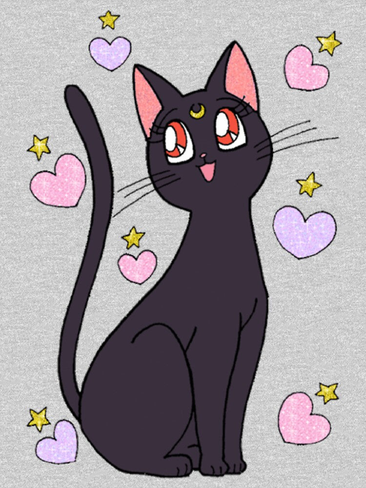 Kawaii LUNA Sailor Moon by perkesbuserj