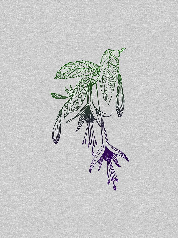 Hanging Flower by Zandrosa T-Shirts, Hoodie, Sweatshirt | BlankRebels.com (Image 3)