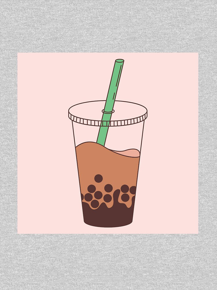 Boba Milk Tea Bubble Tea by greenteakitty T-Shirts, Hoodie, Sweatshirt | BlankRebels.com (Image 3)