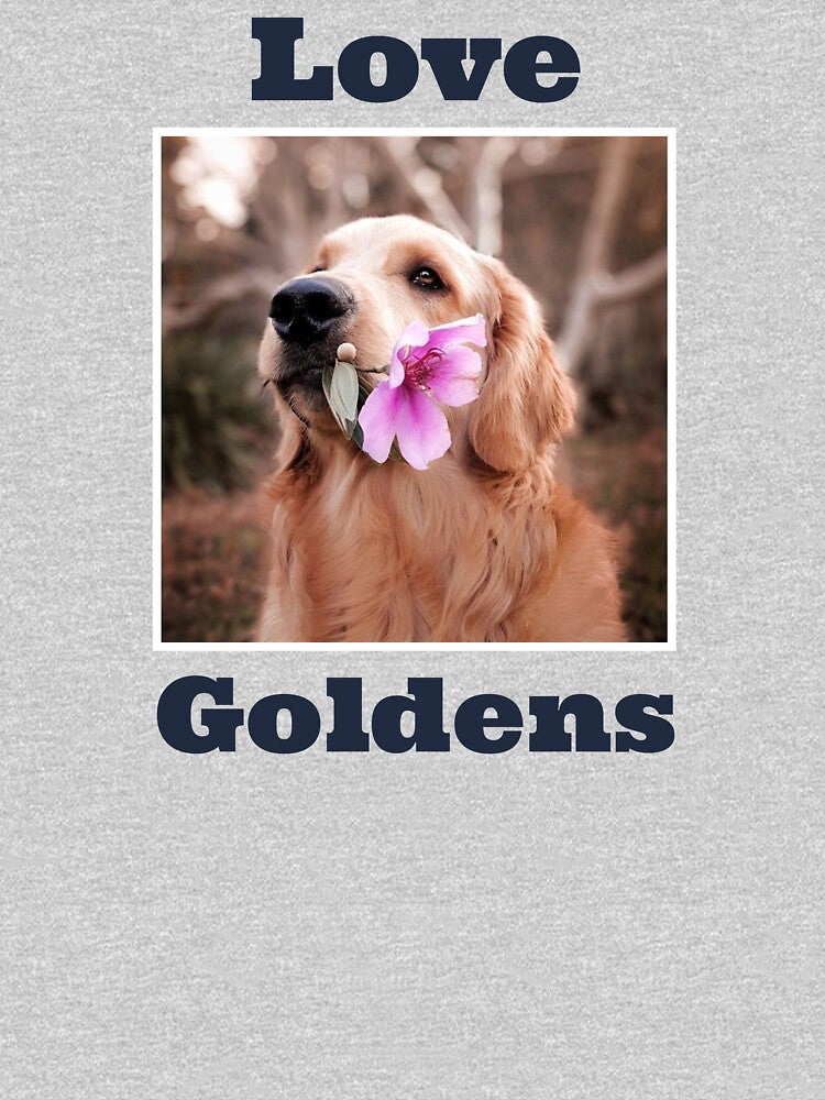 Love Goldens, Golden Retriever by tresbelleshirts T-Shirts, Hoodie, Sweatshirt | BlankRebels.com (Image 3)