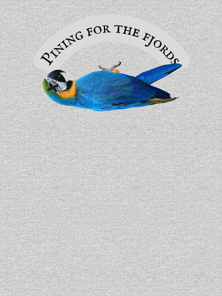 Pining for the Fjords Dead Deceased Parrot Bird by VirtualFaries T-Shirts, Hoodie, Sweatshirt | BlankRebels.com (Image 3)