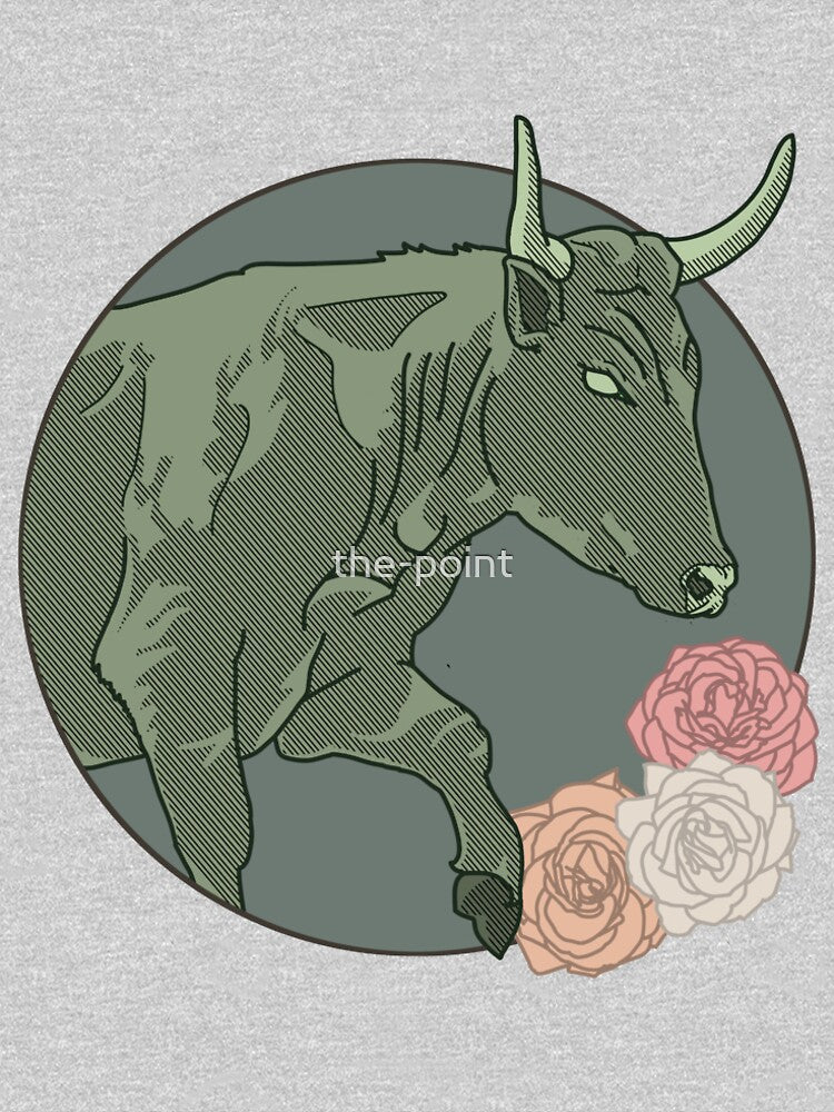 Zodiac Collection - Vintage Taurus by the-point T-Shirts, Hoodie, Sweatshirt | BlankRebels.com (Image 2)