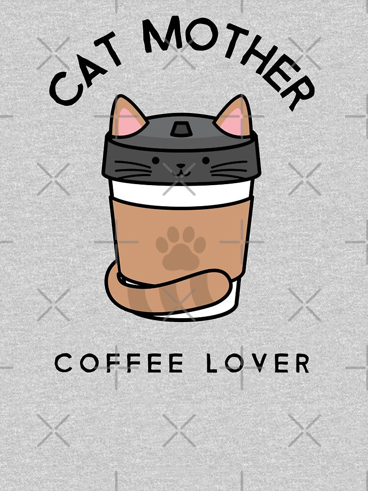 Cat Mother Coffee Lover by liftdesign T-Shirts, Hoodie, Sweatshirt | BlankRebels.com (Image 3)