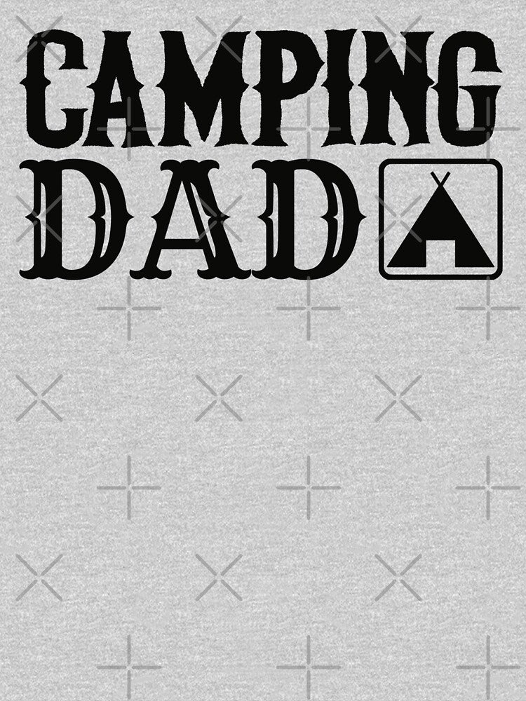 Camping Dad Fun Camping Black Text Design by TrulyEpoque T-Shirts, Hoodie, Sweatshirt | BlankRebels.com (Image 3)