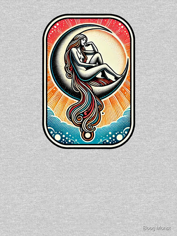 Moon Goddess by Boog Monst T-Shirts, Hoodie, Sweatshirt | BlankRebels.com (Image 3)
