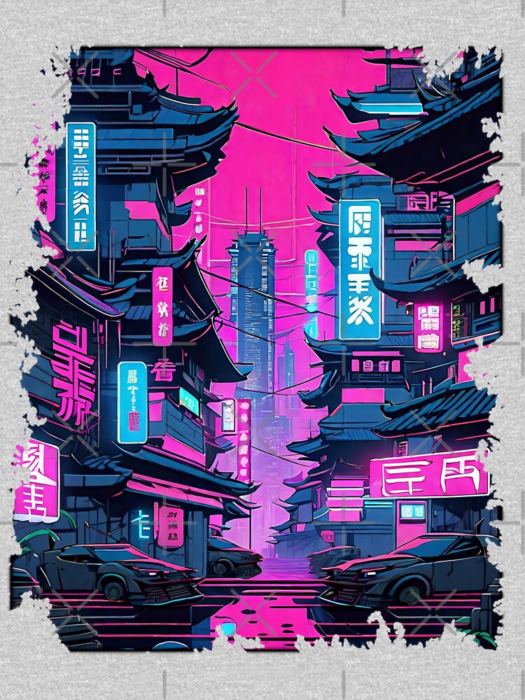 CYBERPUNk by duhnnae T-Shirts, Hoodie, Sweatshirt | BlankRebels.com (Image 3)