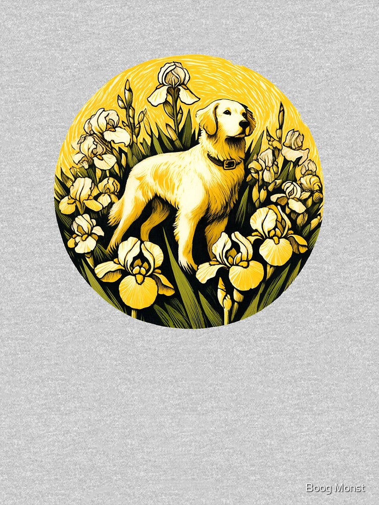 Golden Retriever by Boog Monst T-Shirts, Hoodie, Sweatshirt | BlankRebels.com (Image 3)