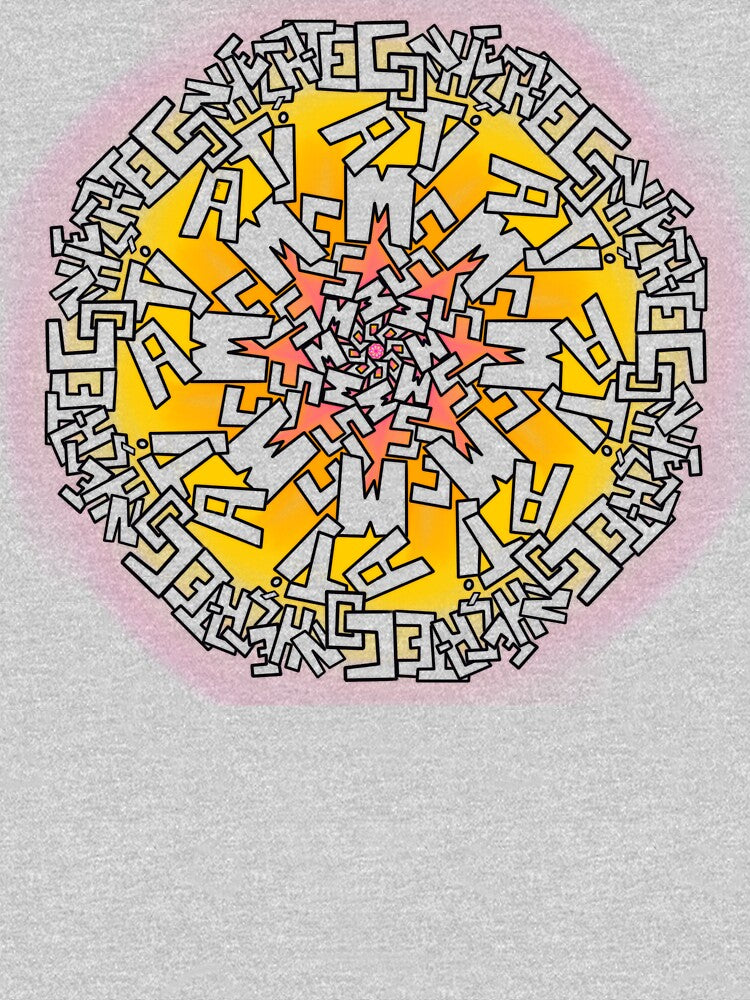 writing mandala "know your self" by davidxavier T-Shirts, Hoodie, Sweatshirt | BlankRebels.com (Image 3)