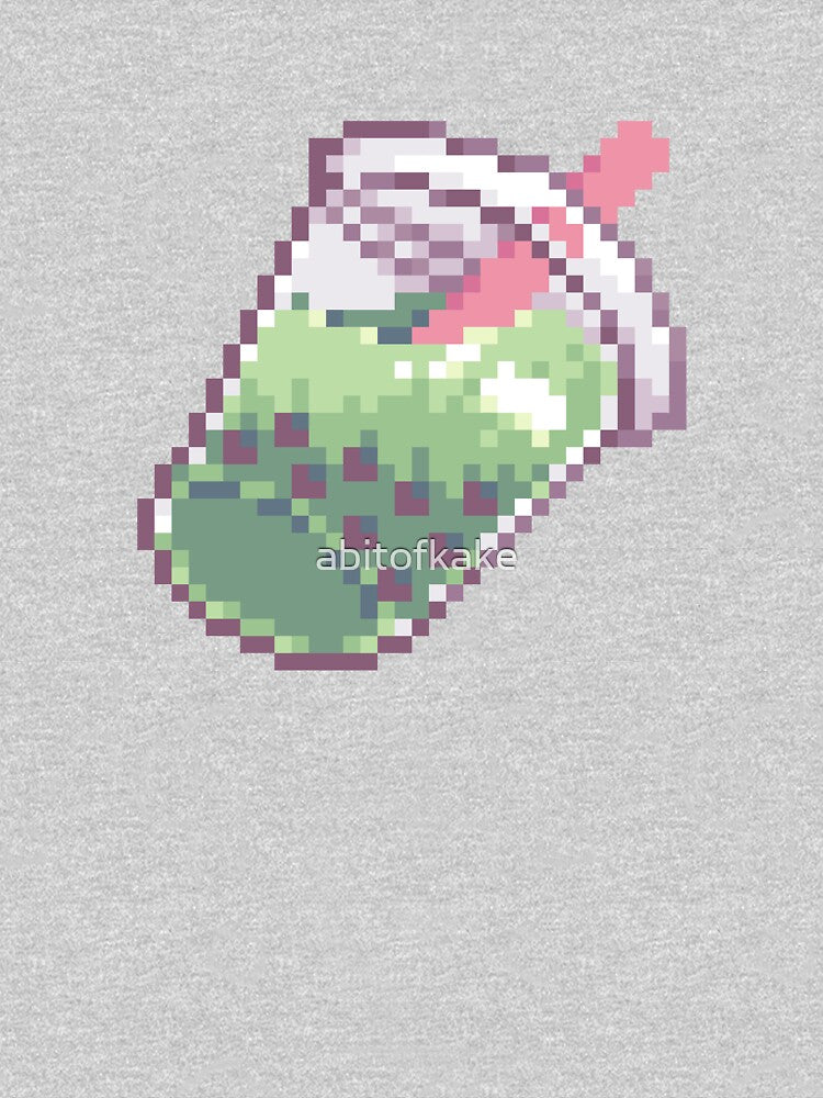 pixel matcha boba tea by abitofkake T-Shirts, Hoodie, Sweatshirt | BlankRebels.com (Image 3)